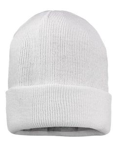 12" Jersey Lined Cuffed Beanie