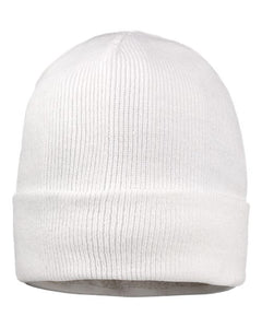 12" Sherpa Lined Cuffed Beanie