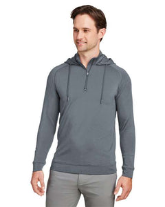 Vandyke Quarter-Zip Pullover Hooded Sweatshirt
