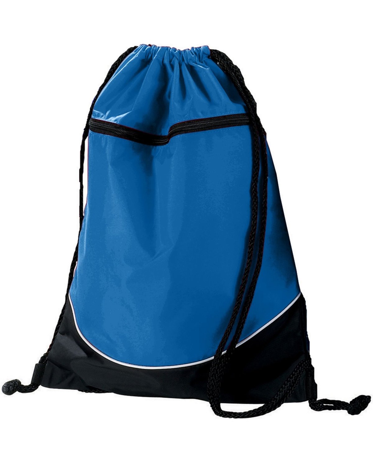 Tri-Color Drawstring Backpack