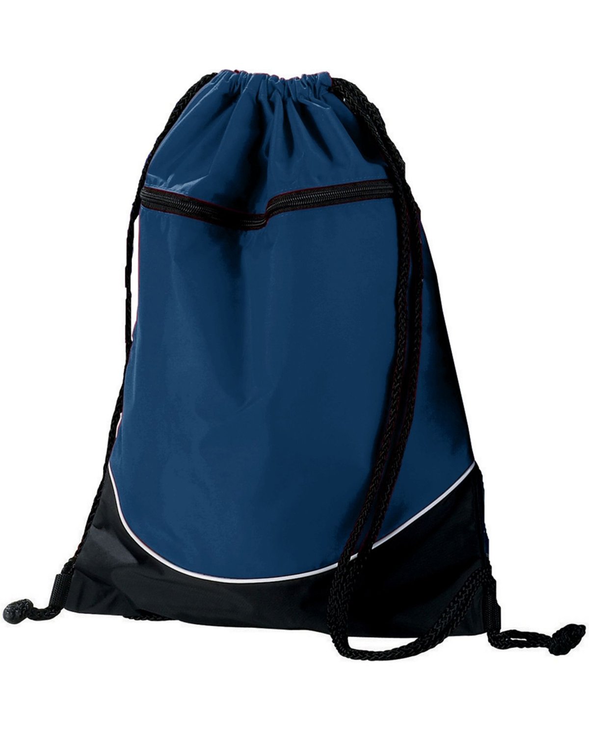 Tri-Color Drawstring Backpack