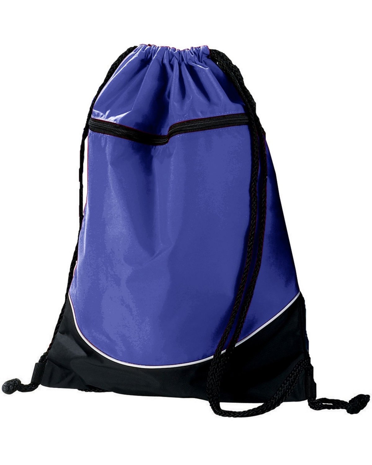 Tri-Color Drawstring Backpack