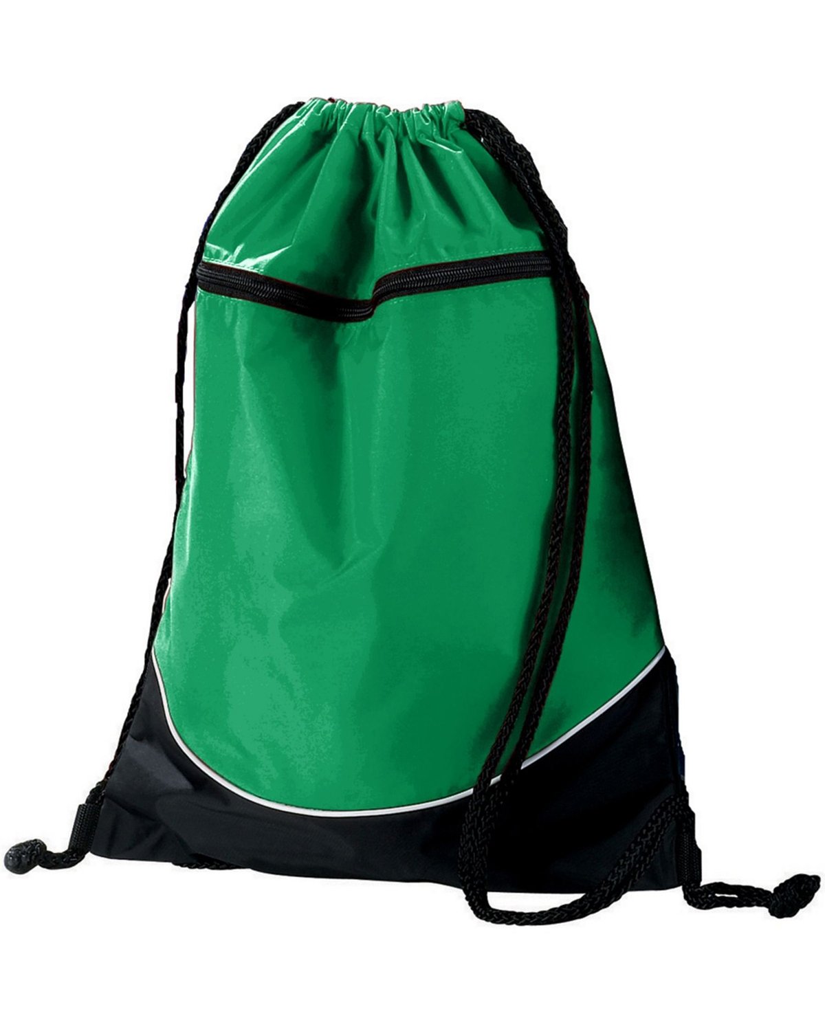 Tri-Color Drawstring Backpack