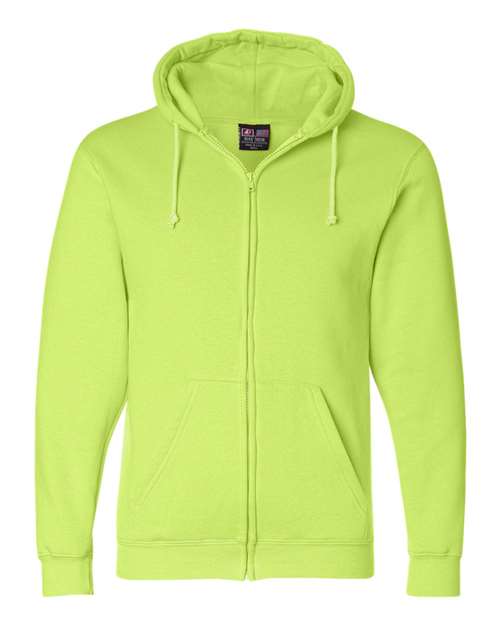 USA-Made Full-Zip Hooded Sweatshirt