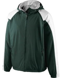 Adult Polyester Full Zip Hooded Homefield Jacket