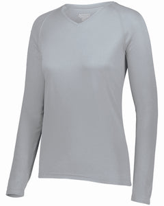 Ladies' Attain Wicking Long-Sleeve T-Shirt