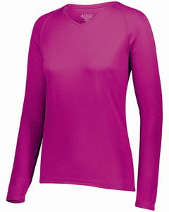 Ladies' Attain Wicking Long-Sleeve T-Shirt