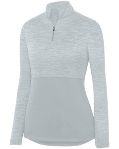 Ladies' Shadow Tonal Heather Quarter-Zip Pullover