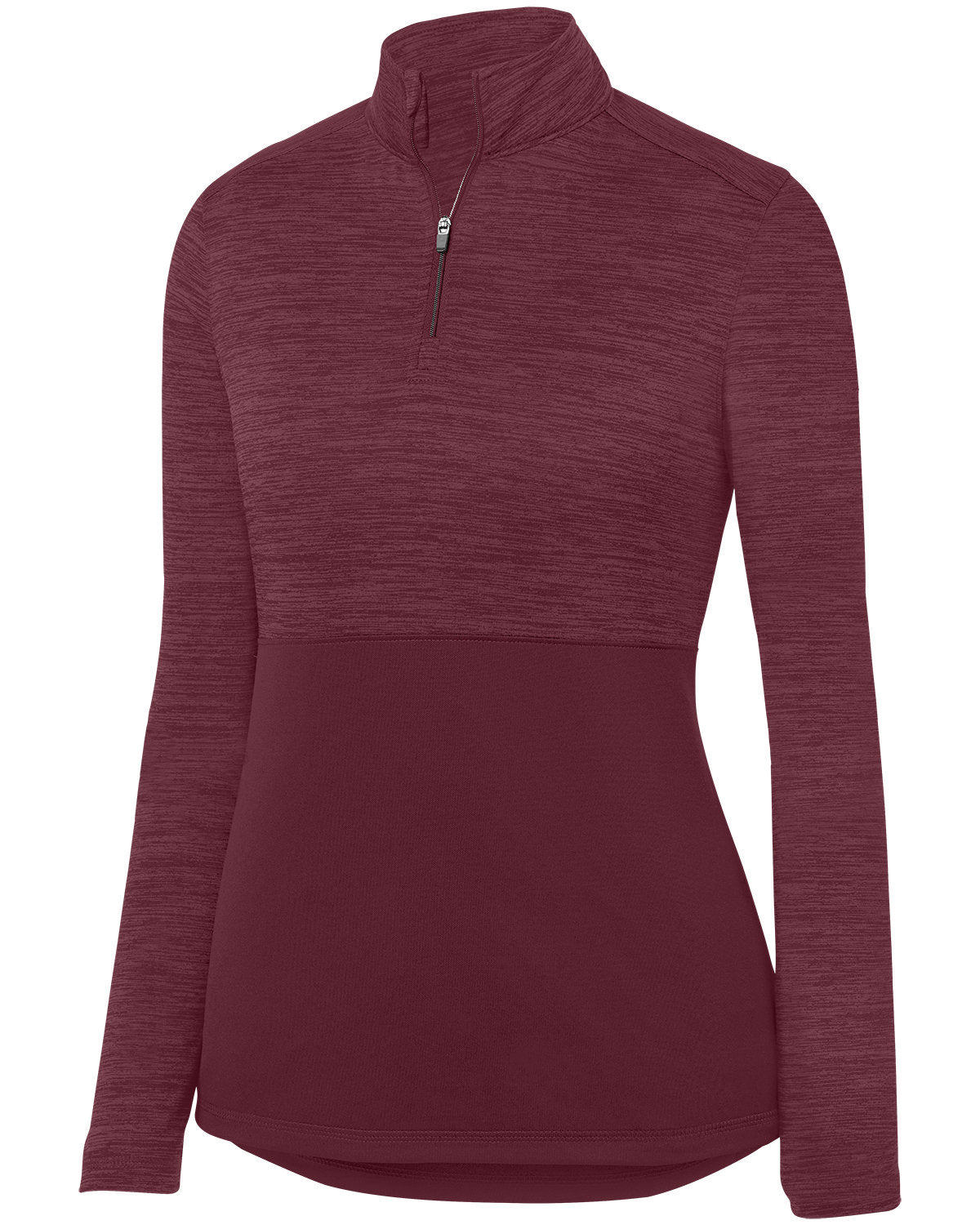 Ladies' Shadow Tonal Heather Quarter-Zip Pullover