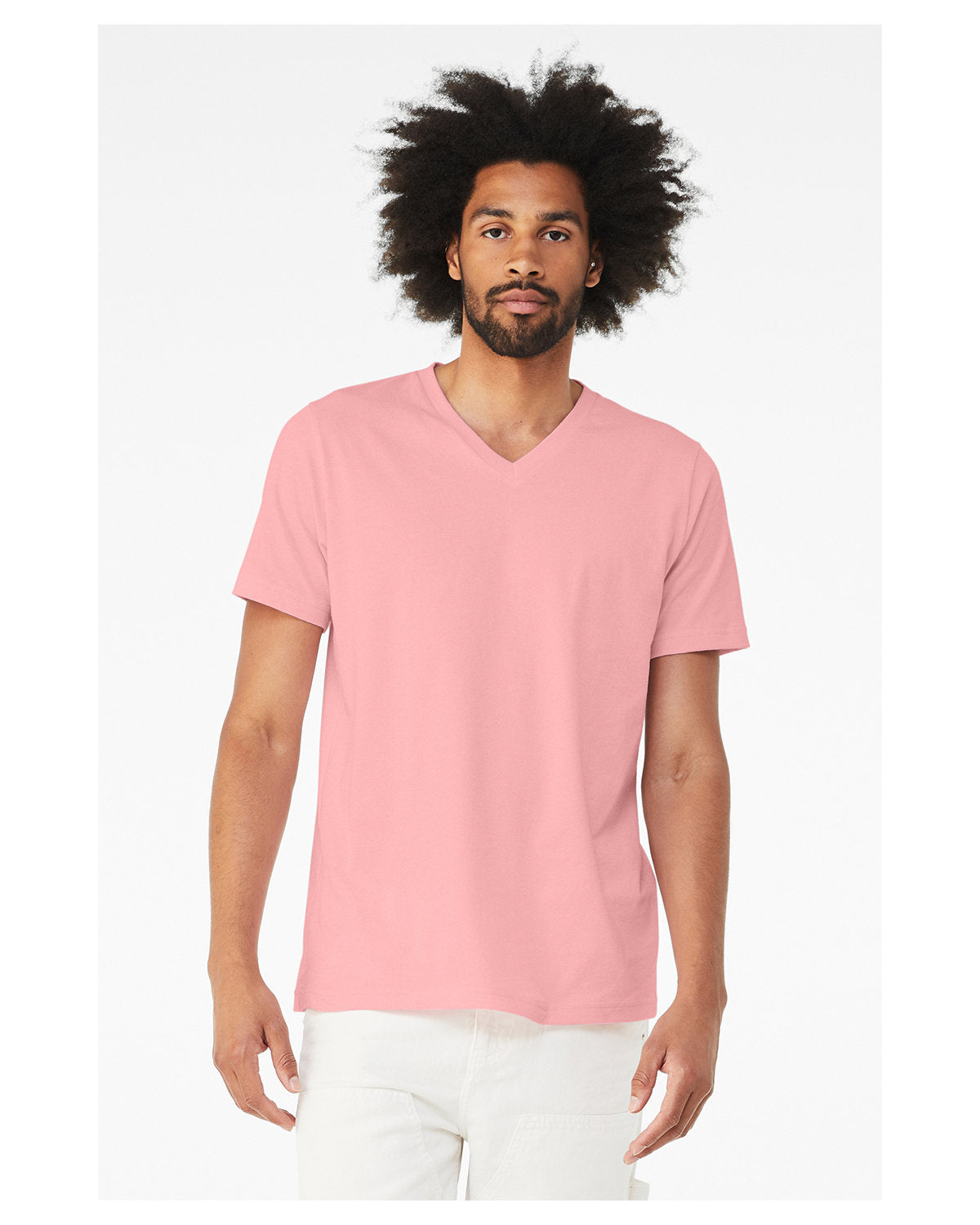 Unisex Jersey Short-Sleeve V-Neck T-Shirt