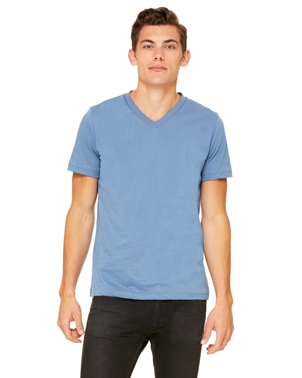 Unisex Jersey Short-Sleeve V-Neck T-Shirt