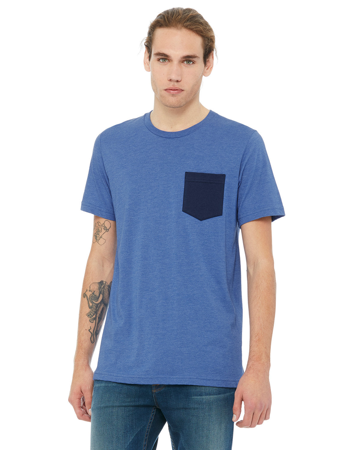 Men's Jersey Short-Sleeve Pocket T-Shirt