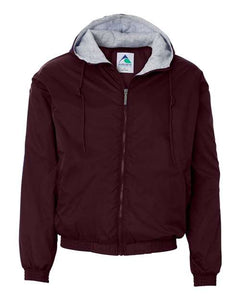 Fleece Lined Hooded Jacket