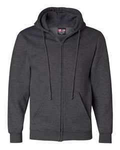 USA-Made Full-Zip Hooded Sweatshirt