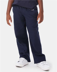 Powerblend® Youth Open-Bottom Sweatpants with Pockets