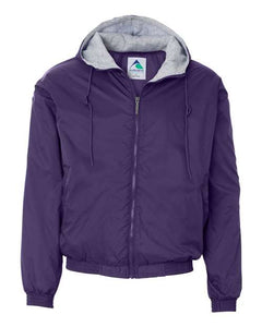 Fleece Lined Hooded Jacket