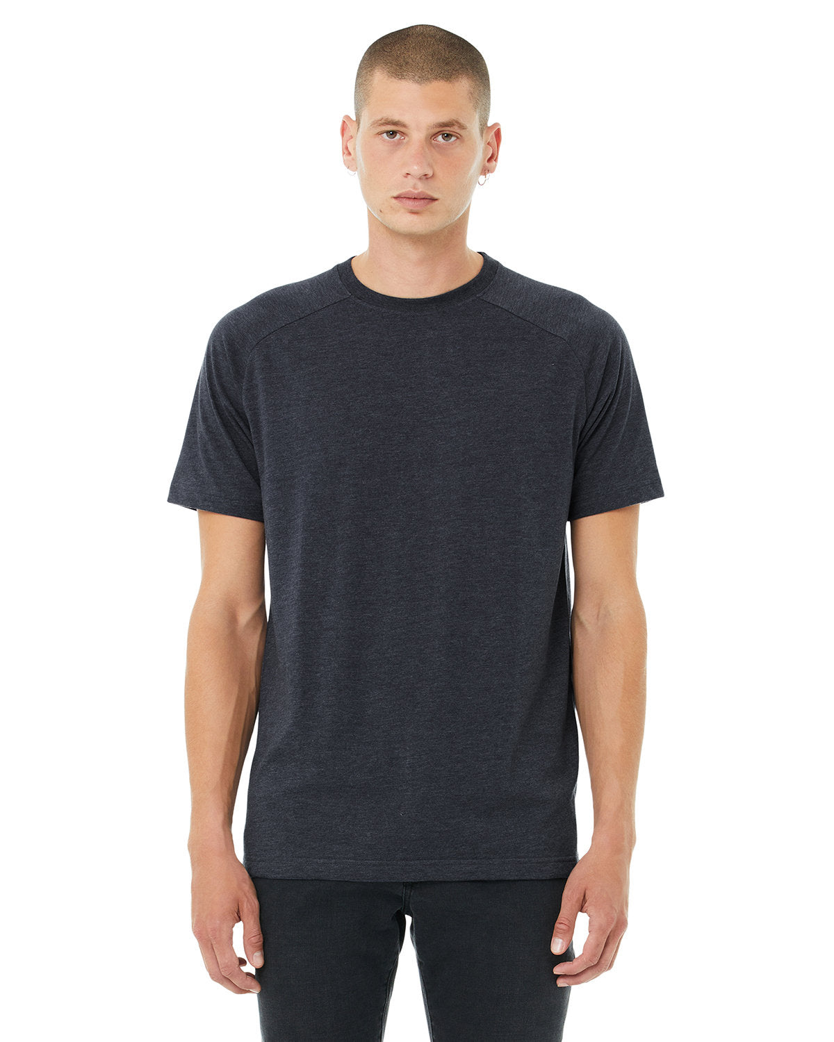 Men's Heather CVC Raglan T-Shirt