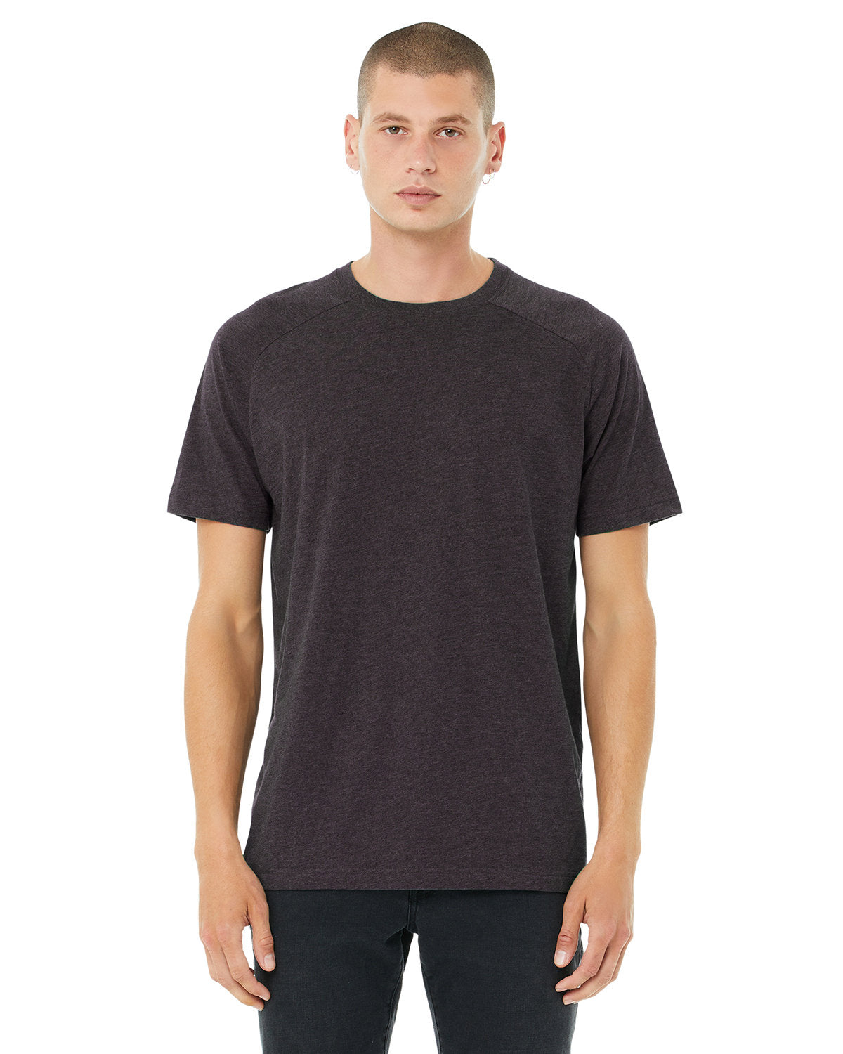 Men's Heather CVC Raglan T-Shirt