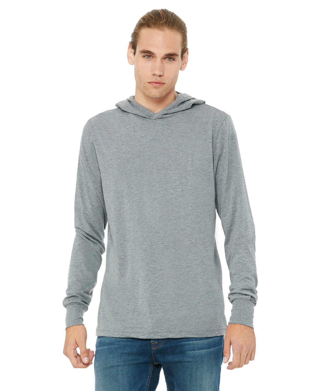 Unisex Jersey Long-Sleeve Hoodie