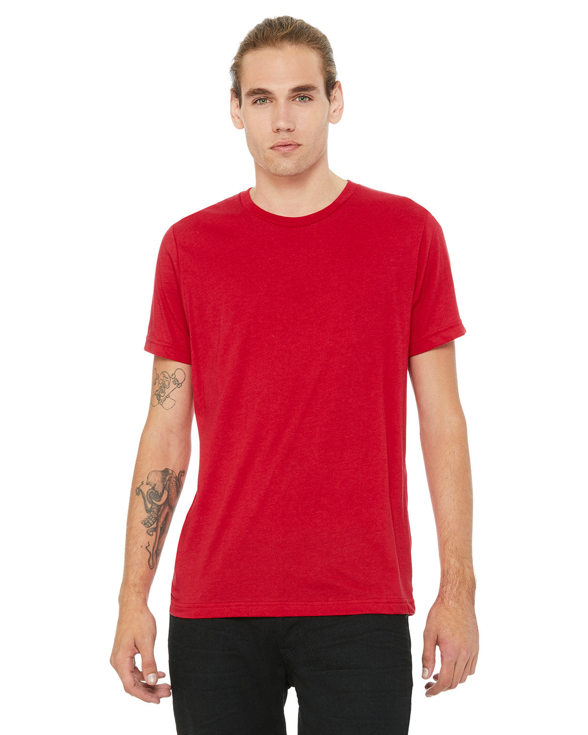 Unisex Poly-Cotton Short-Sleeve T-Shirt