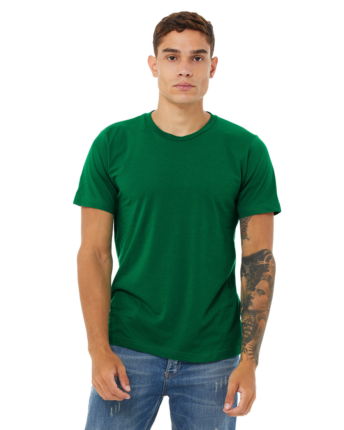 Unisex Poly-Cotton Short-Sleeve T-Shirt