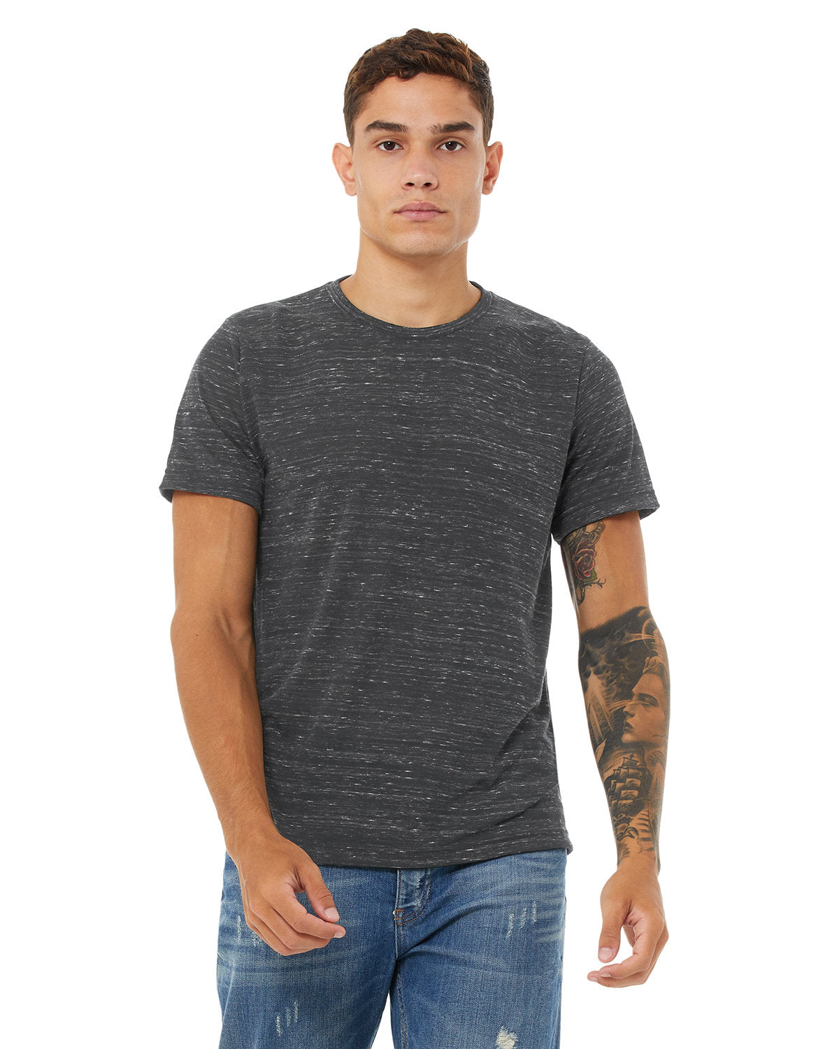 Unisex Poly-Cotton Short-Sleeve T-Shirt