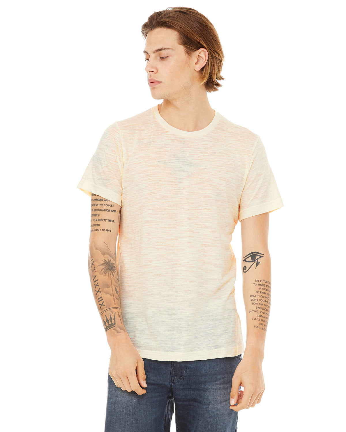 Unisex Poly-Cotton Short-Sleeve T-Shirt