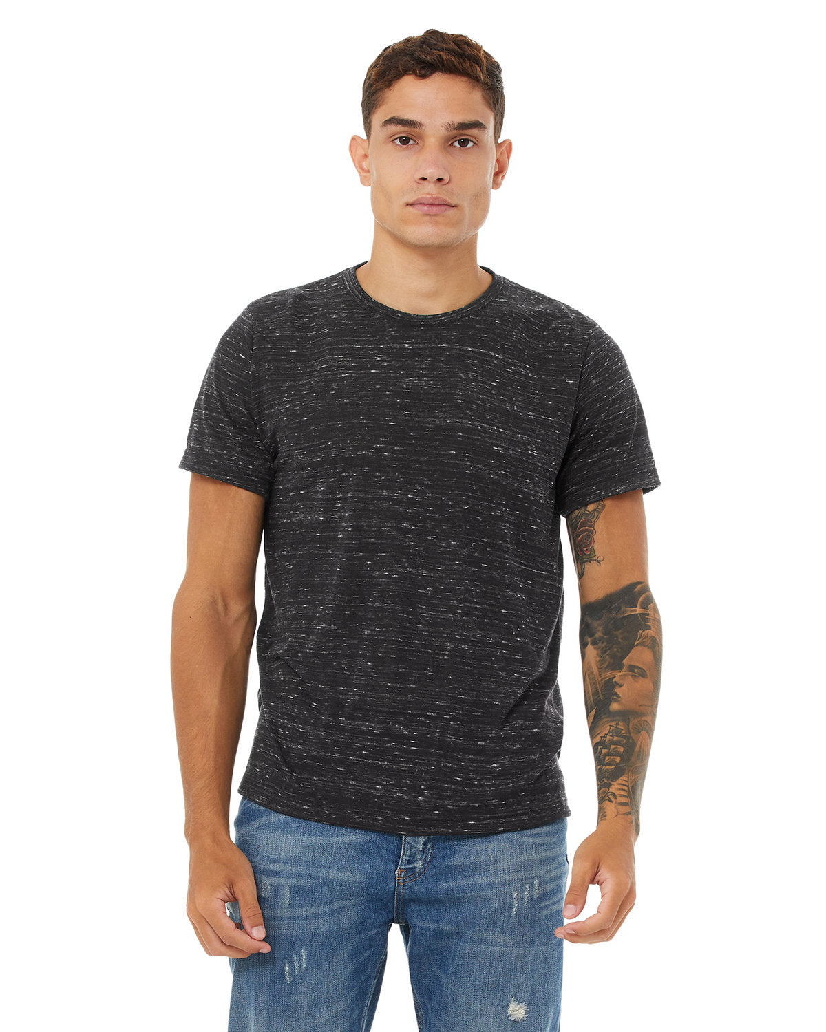 Unisex Poly-Cotton Short-Sleeve T-Shirt