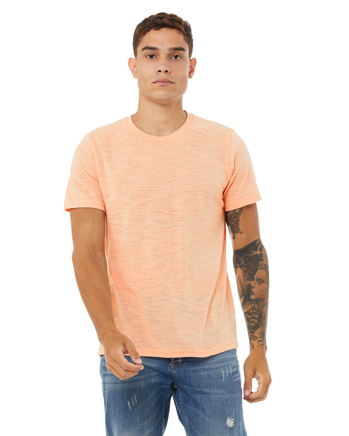 Unisex Poly-Cotton Short-Sleeve T-Shirt