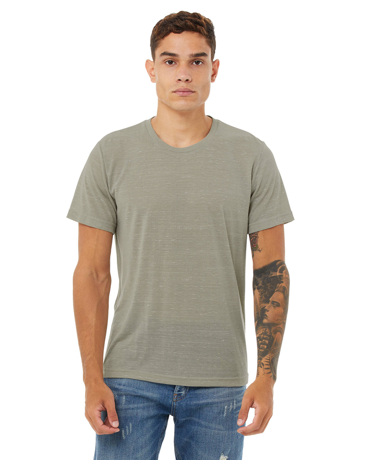 Unisex Poly-Cotton Short-Sleeve T-Shirt