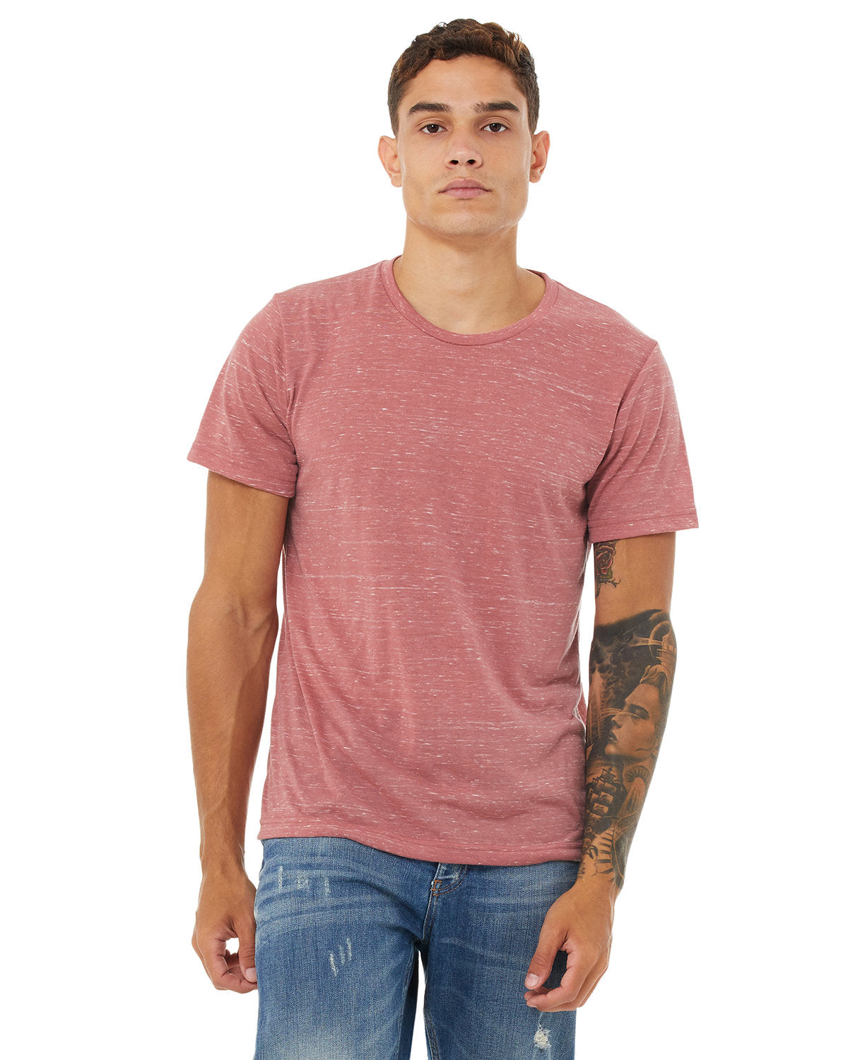 Unisex Poly-Cotton Short-Sleeve T-Shirt