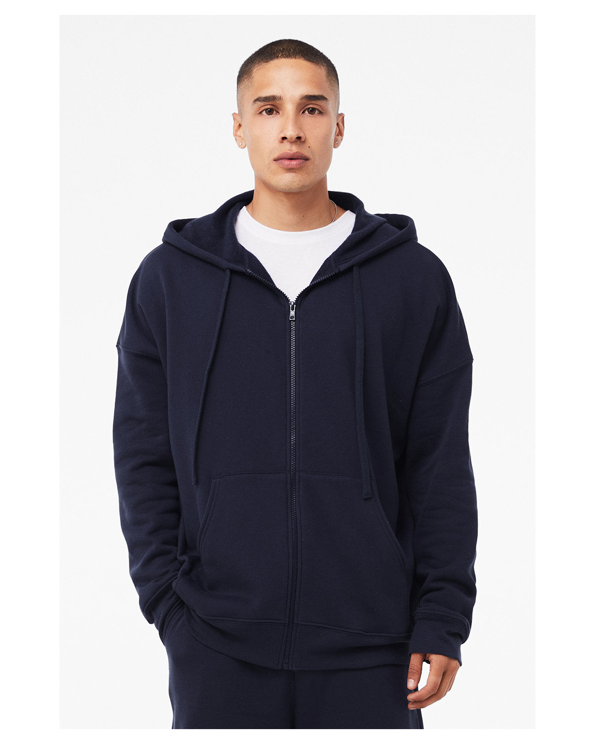 Unisex Sponge Fleece DTM Full-Zip Hooded Sweatshirt