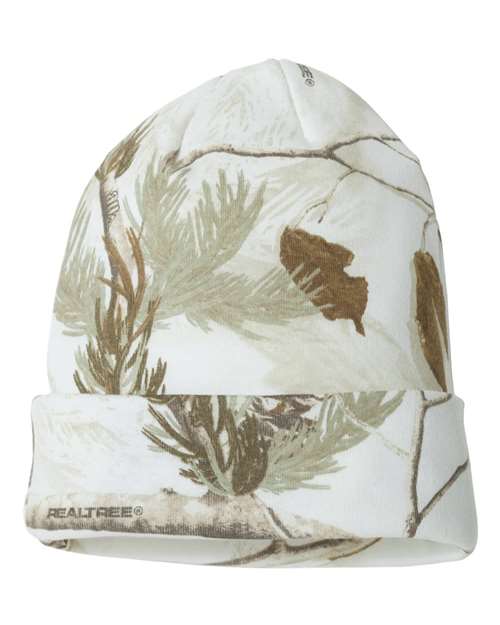 12" Licensed Camo Cuffed Beanie