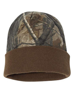 12" Licensed Camo Cuffed Beanie