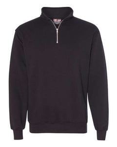 USA-Made Quarter-Zip Pullover Sweatshirt