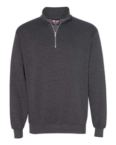 USA-Made Quarter-Zip Pullover Sweatshirt