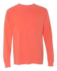 Garment-Dyed Heavyweight Long Sleeve T-Shirt