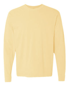 Garment-Dyed Heavyweight Long Sleeve T-Shirt