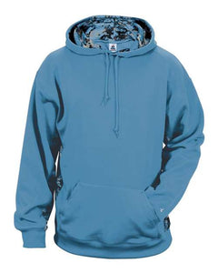 Digital Camo Colorblock Performance Fleece Hooded Sweatshirt