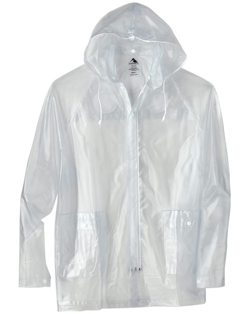 Clear Hooded Rain Jacket