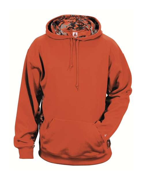 Youth Digital Camo Colorblock Performance Fleece Hooded Sweatshirt