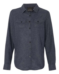 Women's Solid Flannel Shirt