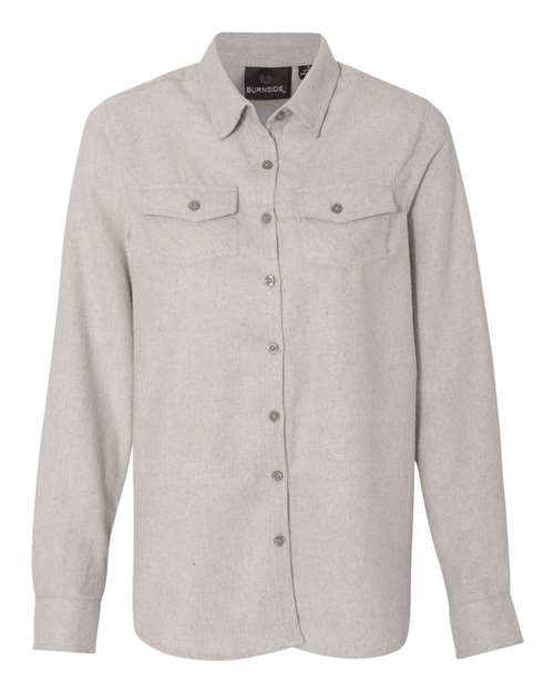 Women's Solid Flannel Shirt