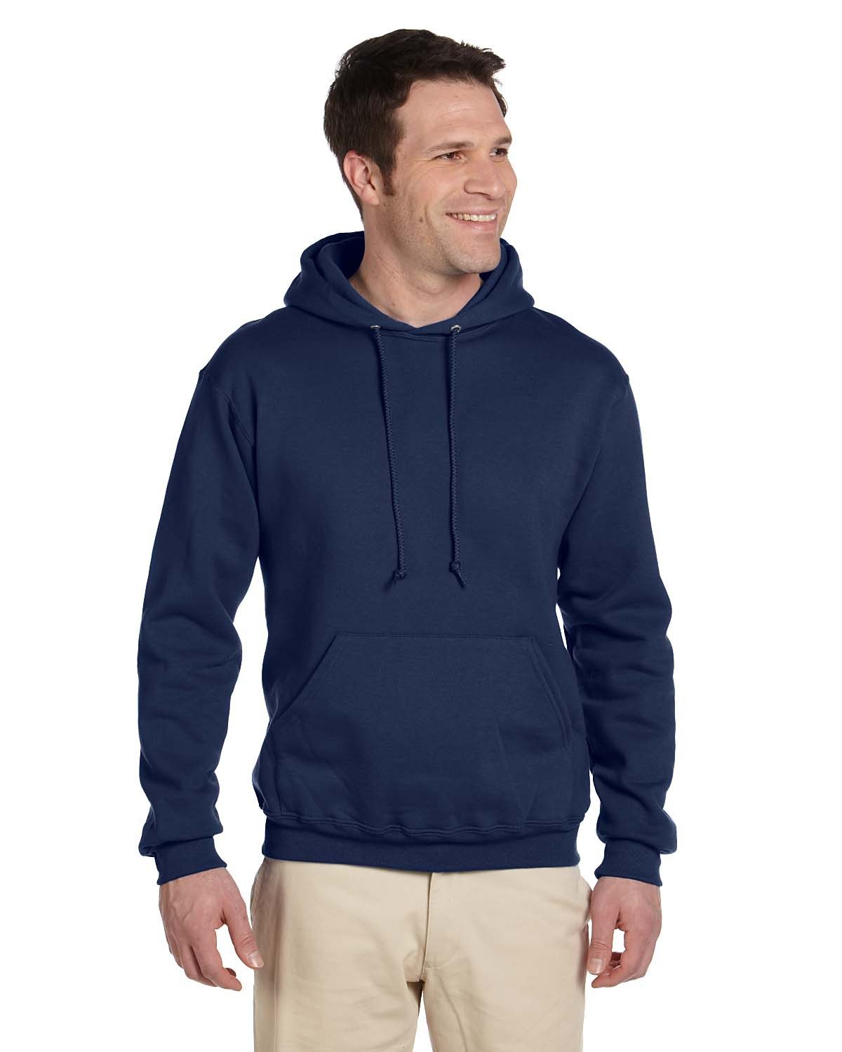 Adult Super Sweats® NuBlend® Fleece Pullover Hooded Sweatshirt