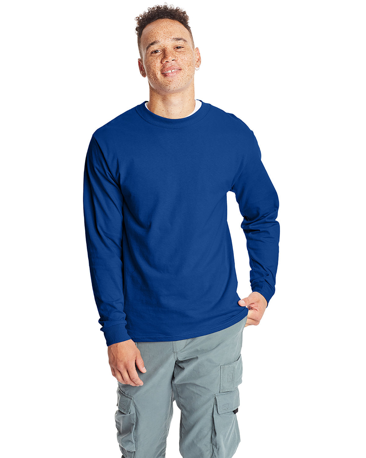 Adult Long-Sleeve Beefy-T®