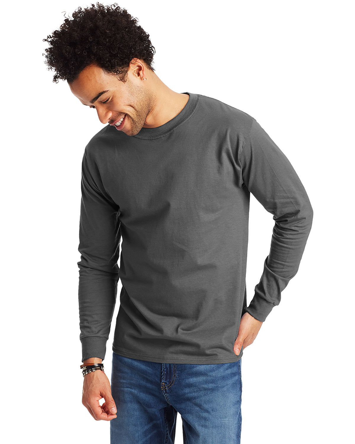 Adult Long-Sleeve Beefy-T®