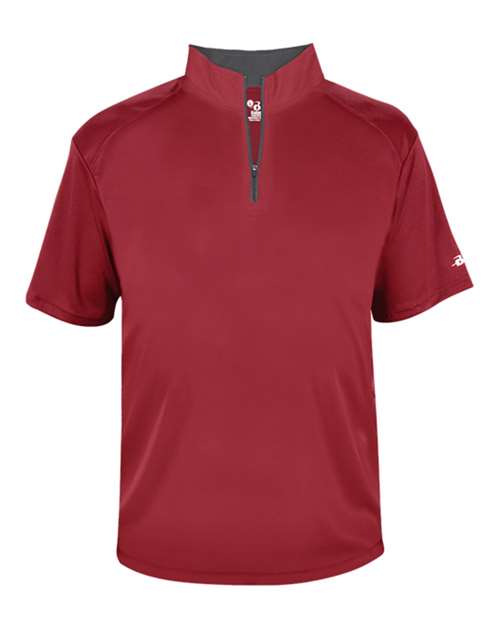 B-Core Short Sleeve Quarter-Zip