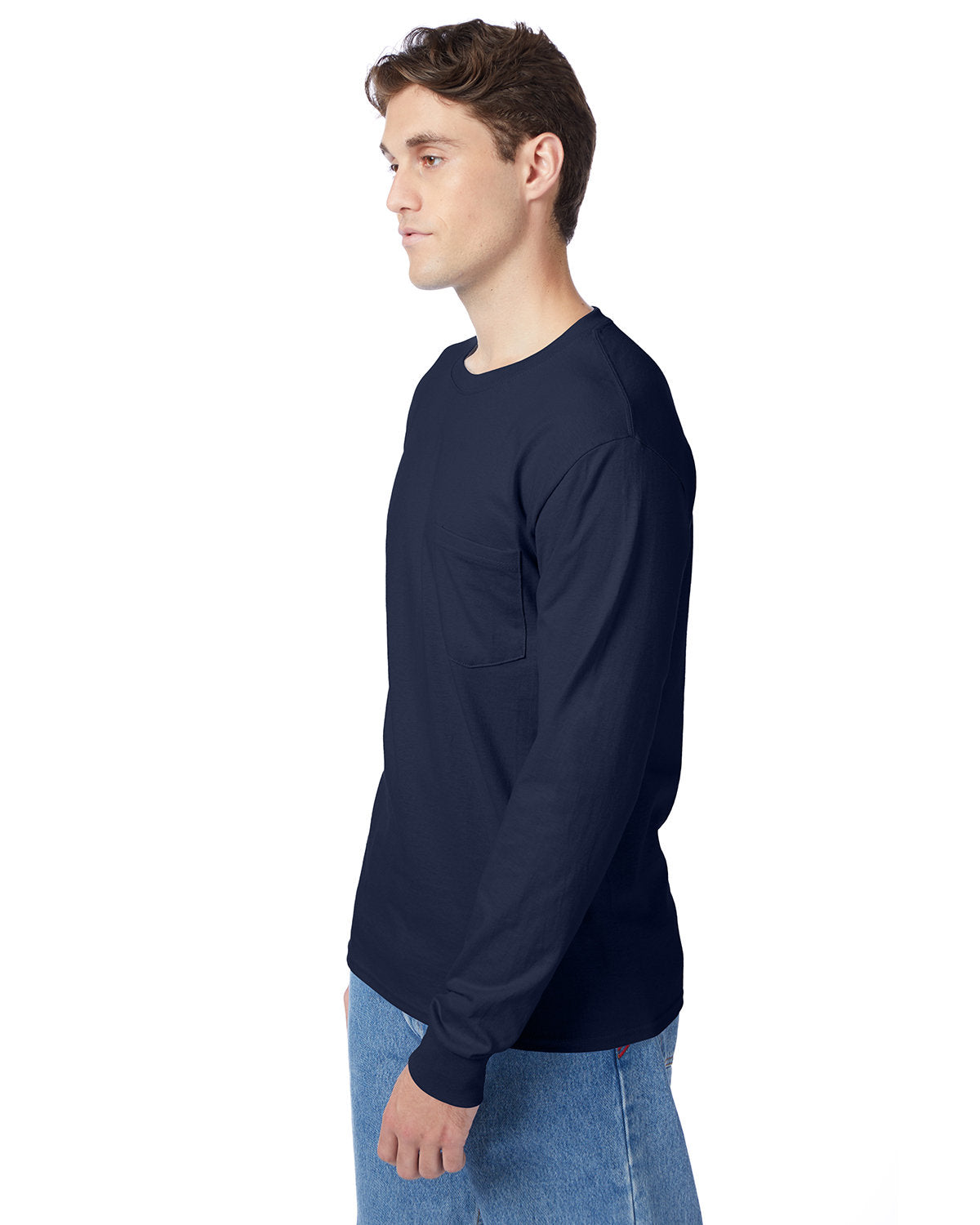 Men's Authentic-T Long-Sleeve Pocket T-Shirt