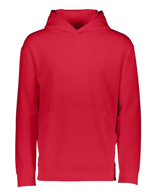 Youth Wicking Fleece Hooded Sweatshirt