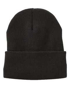 12" Sherpa Lined Cuffed Beanie